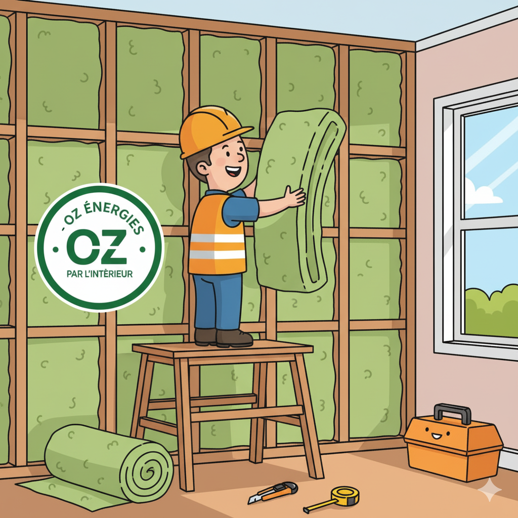 Isolation intérieure à Saverne