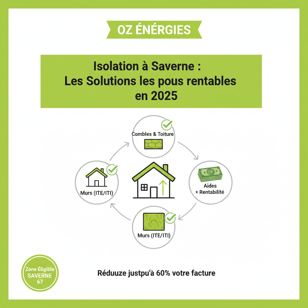 Travaux d’isolation à Saverne - aides rénovation 2025