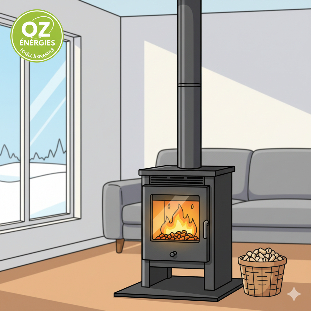 Poêle à granulés à Saverne